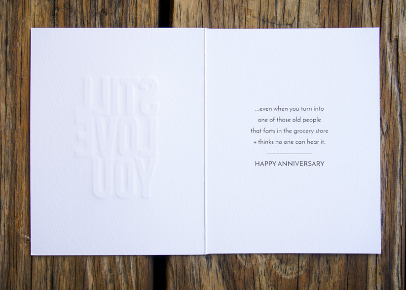 Still Love You Anniversary Card