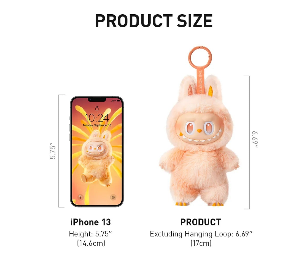 THE MONSTERS Big into Energy Series-Vinyl Plush Pendant Blind Box (Pre-Order)