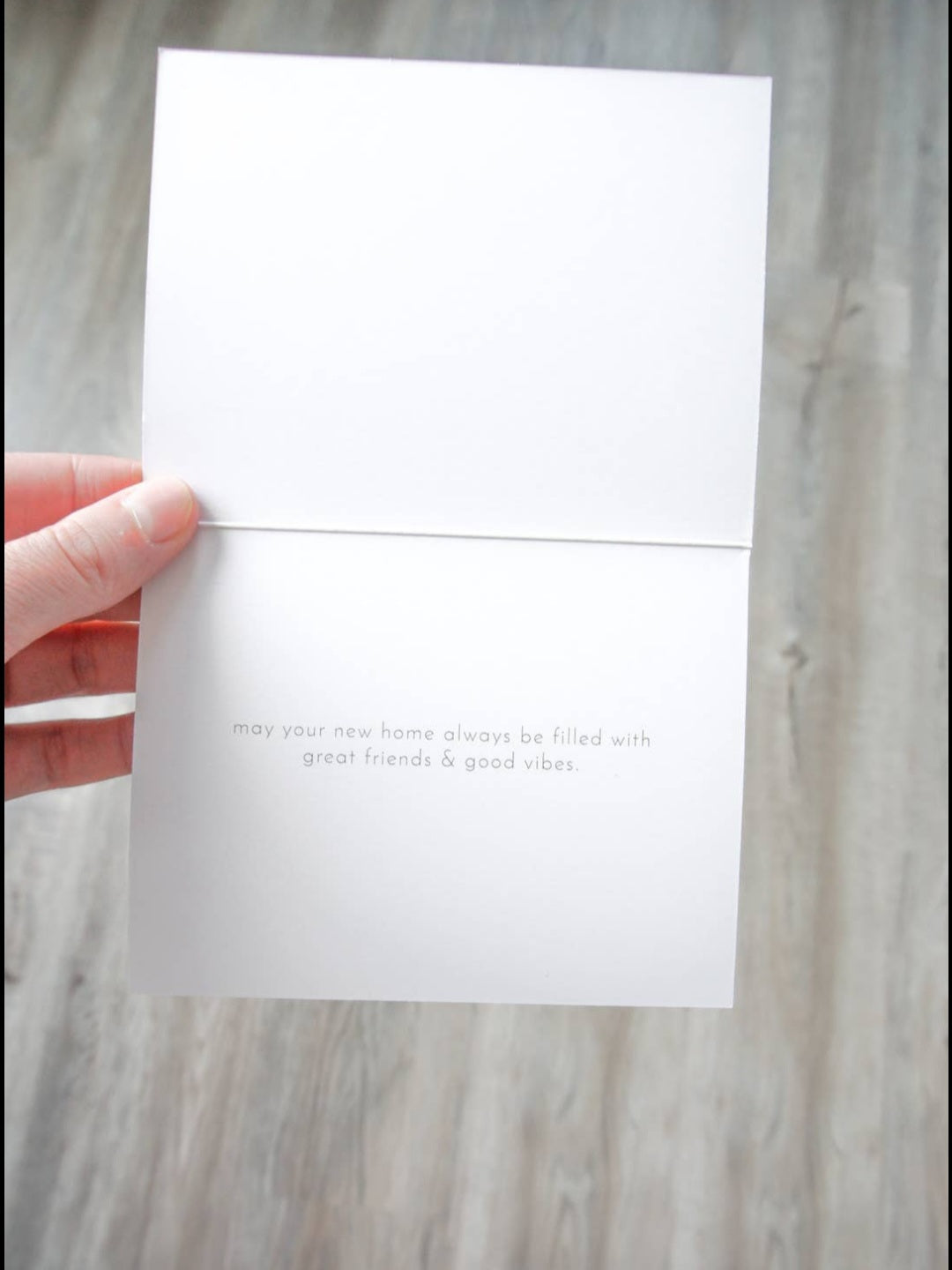 NEW HOME - welcome home card
