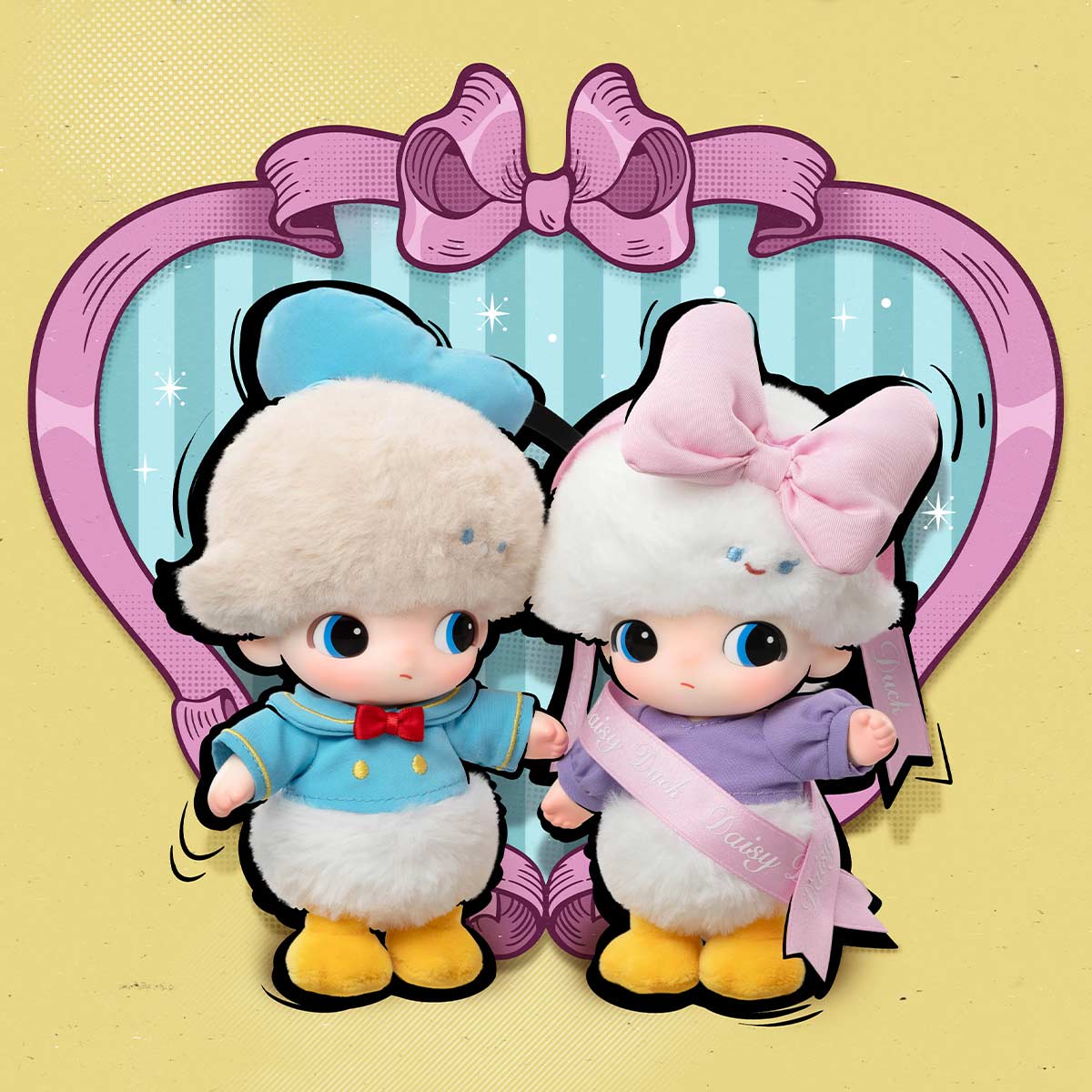 DIMOO WORLD x DISNEY Series- Vinyl Plush Keychain Blind Box (RESTOCK)