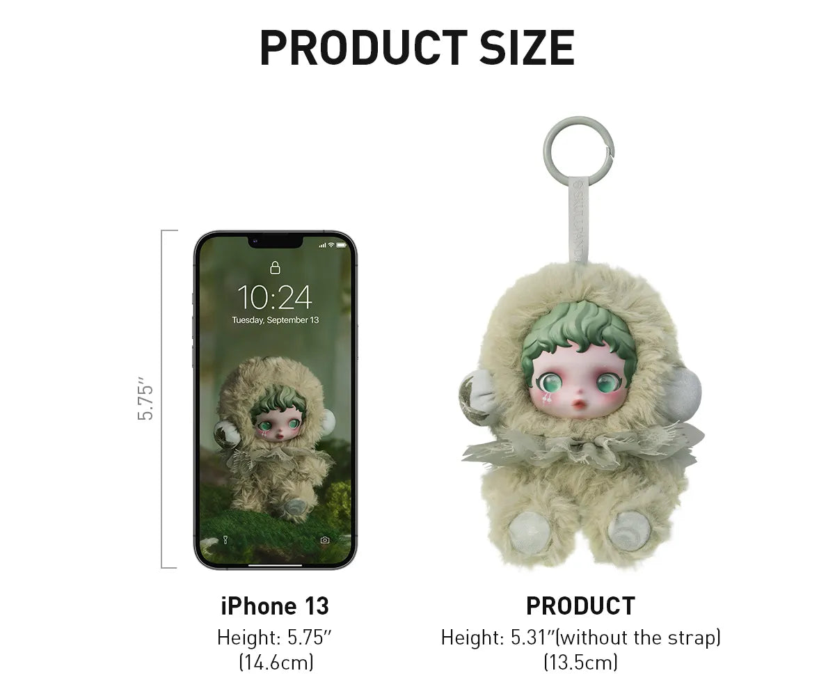 SKULLPANDA
L'impressionnisme Series Plush Doll Pendant