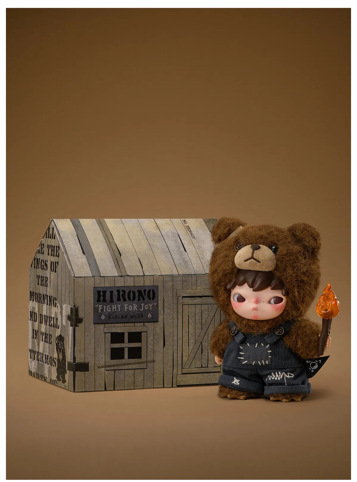 Hirono Living Wild - Fight for Joy Plush Doll (NEW)