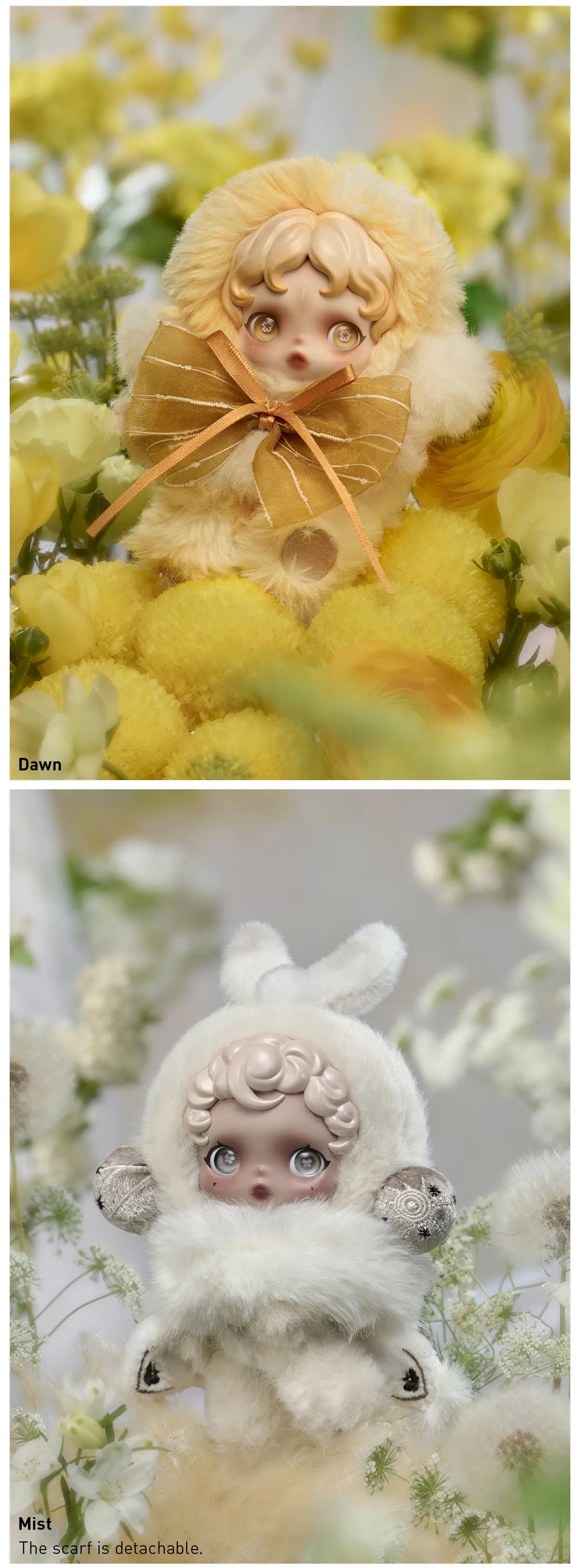 SKULLPANDA
L'impressionnisme Series Plush Doll Pendant