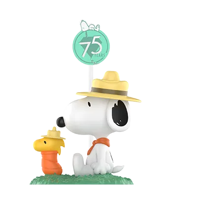 Peanuts 75th Anniversary | Snoopy Comic Life Series Figures Blind Box