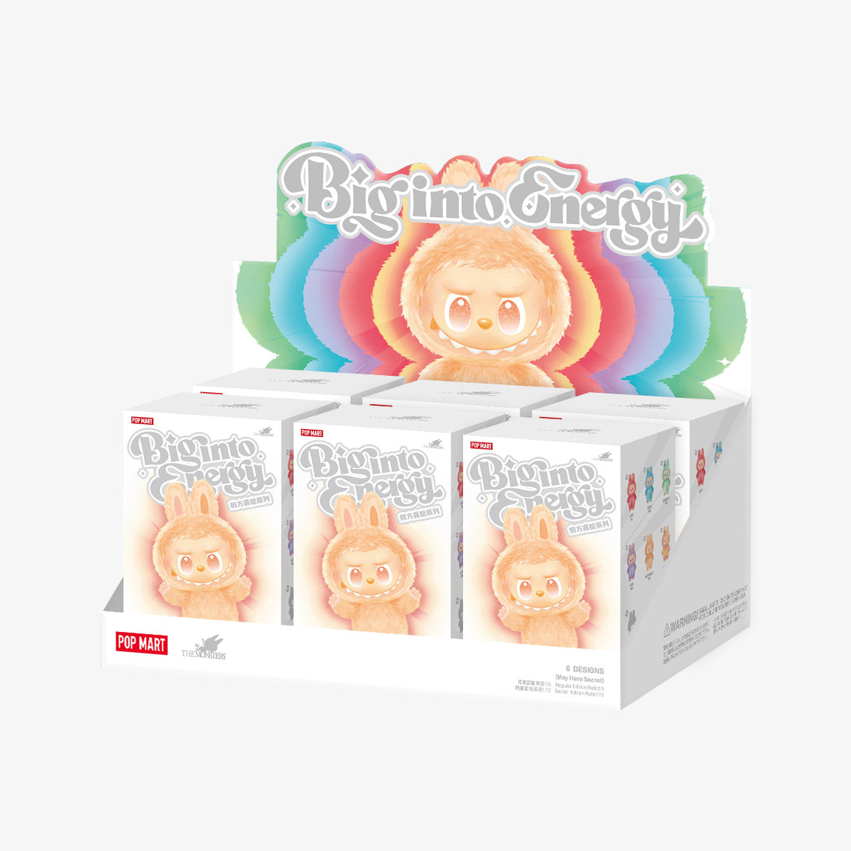THE MONSTERS Big into Energy Series-Vinyl Plush Pendant Blind Box (Pre-Order)