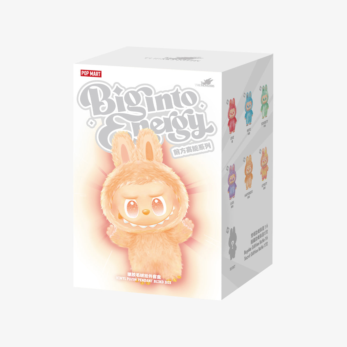 THE MONSTERS Big into Energy Series-Vinyl Plush Pendant Blind Box (Pre-Order)