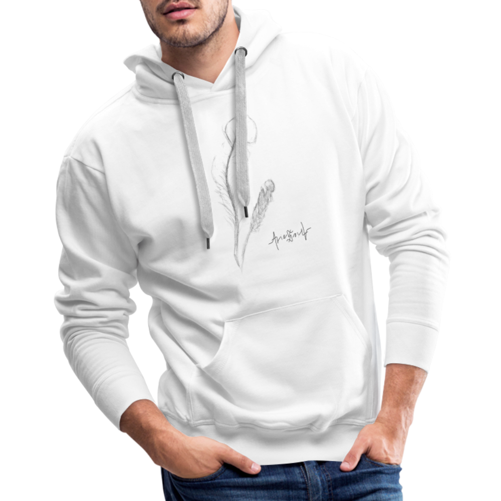 Broken and Beautiful Premium Hoodie - white