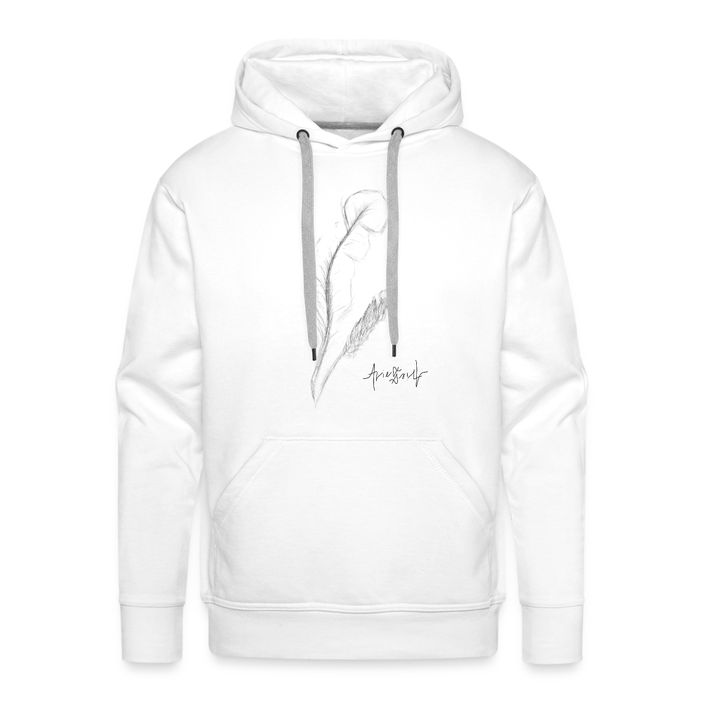 Broken and Beautiful Premium Hoodie - white