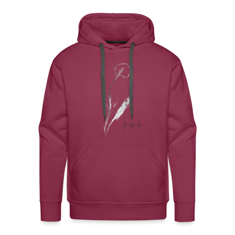 Broken and Beautiful Premium Hoodie - burgundy