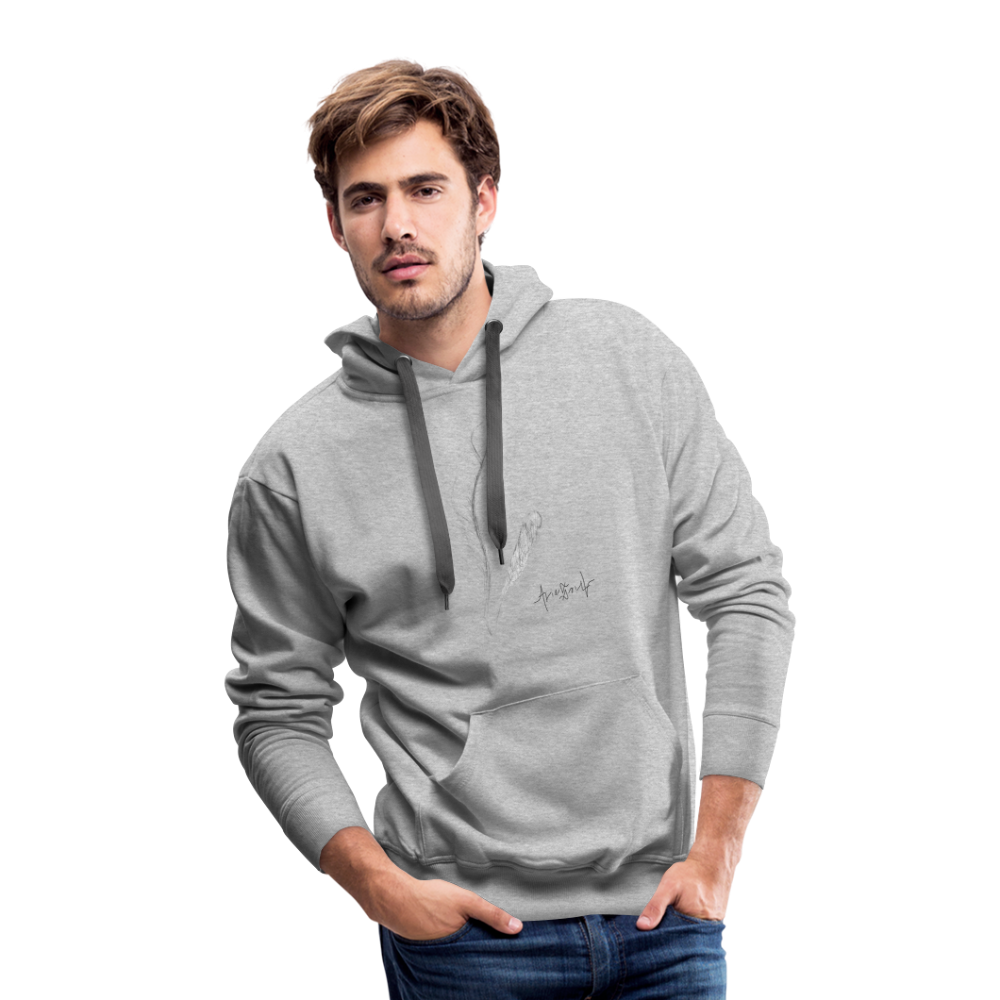 Broken and Beautiful Premium Hoodie - heather grey