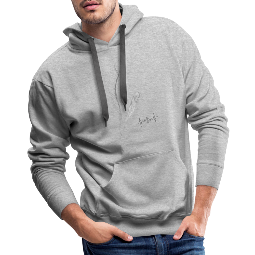 Broken and Beautiful Premium Hoodie - heather grey