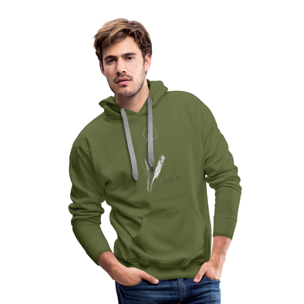 Broken and Beautiful Premium Hoodie - olive green