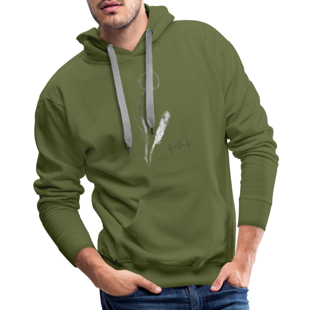 Broken and Beautiful Premium Hoodie - olive green