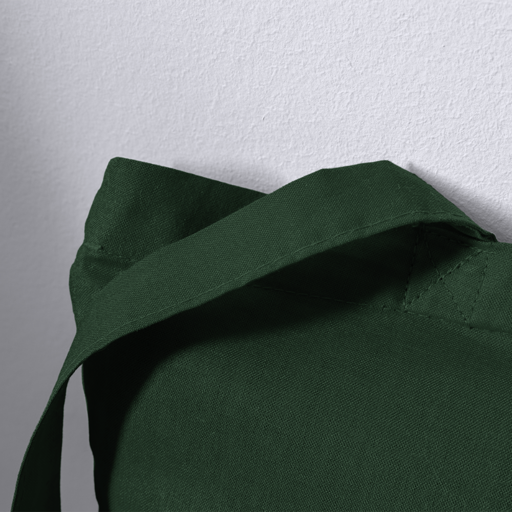"Love is Love" Eco-Friendly Cotton Tote - forest green