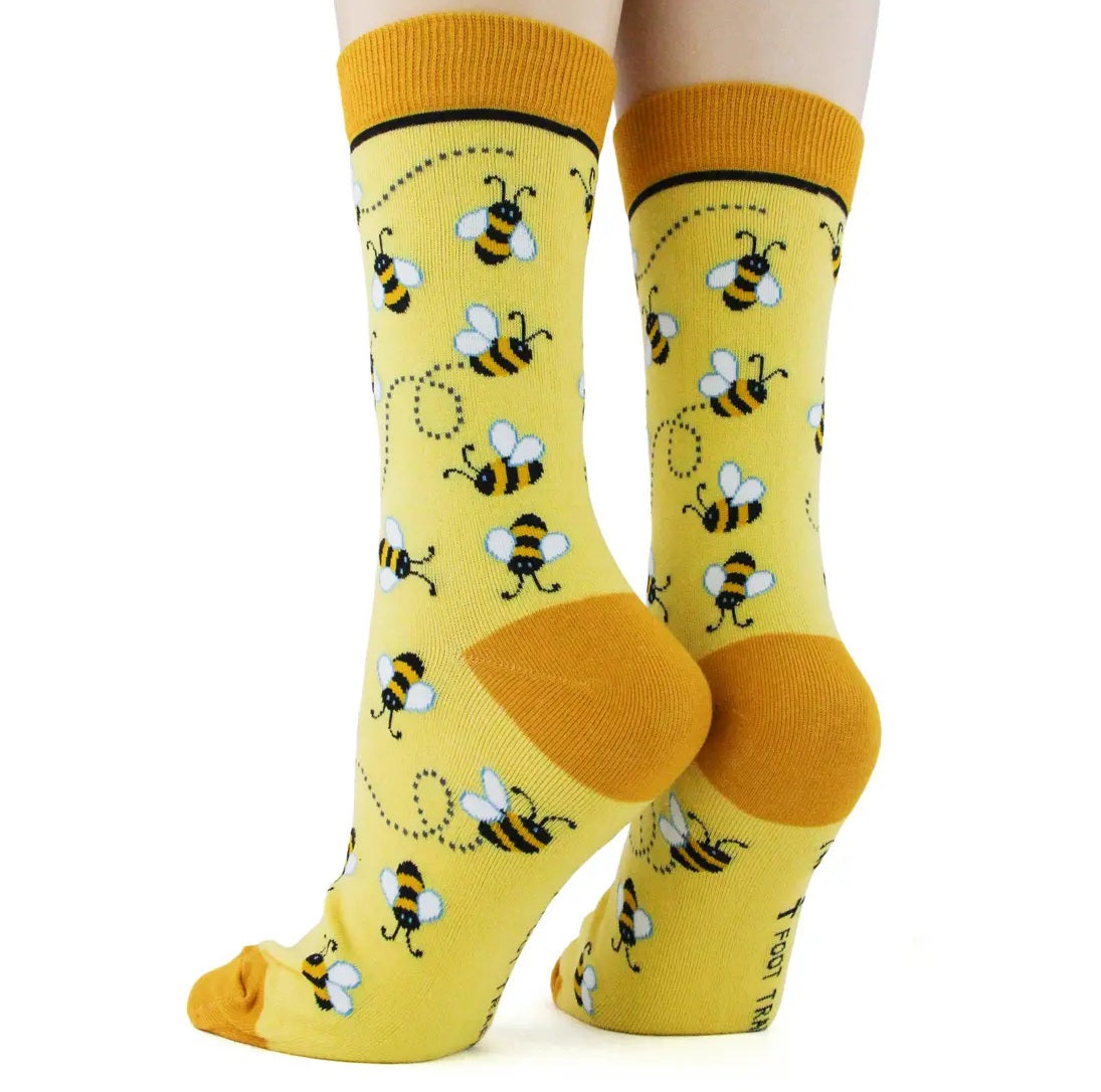 Bumble Bee Sock