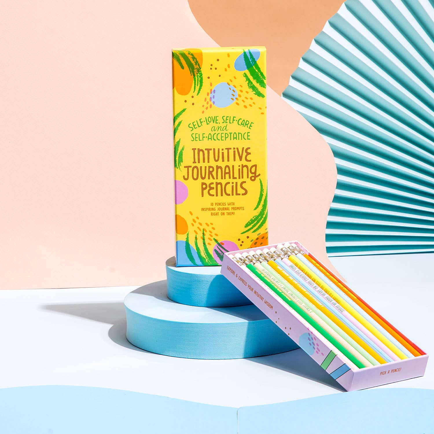 Self-Love, Self-Care and Self-Acceptance Pencil Set