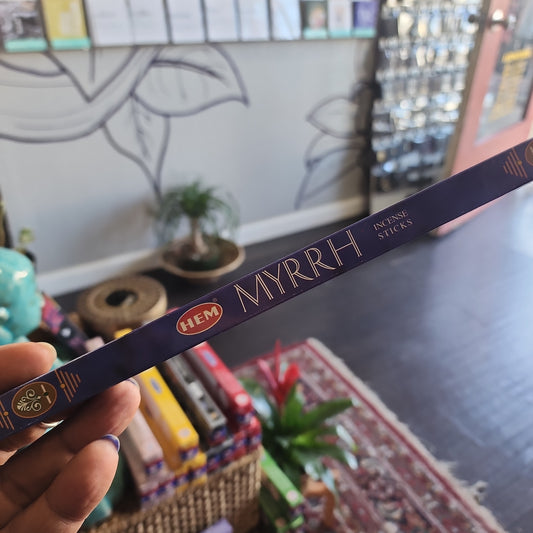 HEM Myrrh Incense Sticks