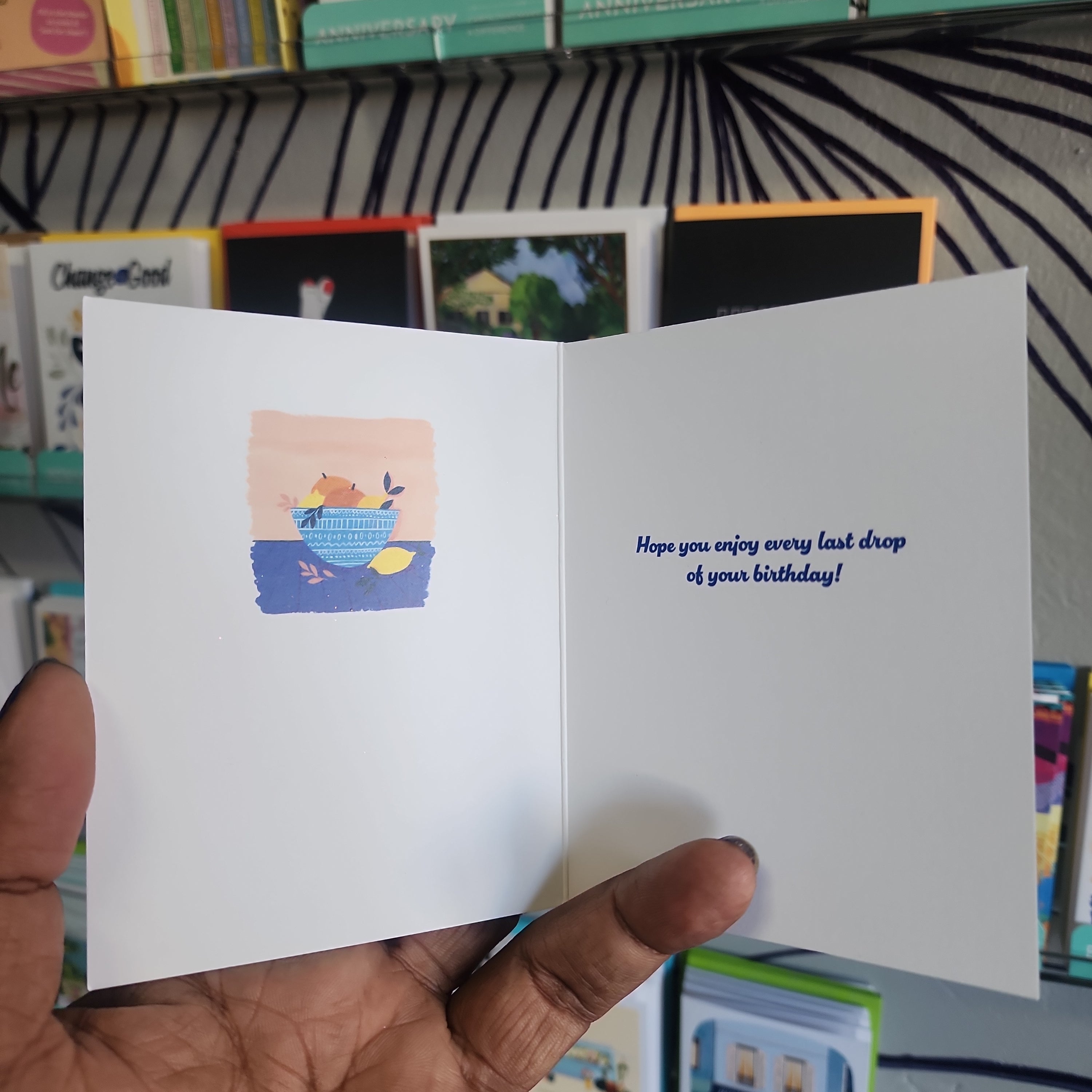 Citrus Bowl Birthday Card