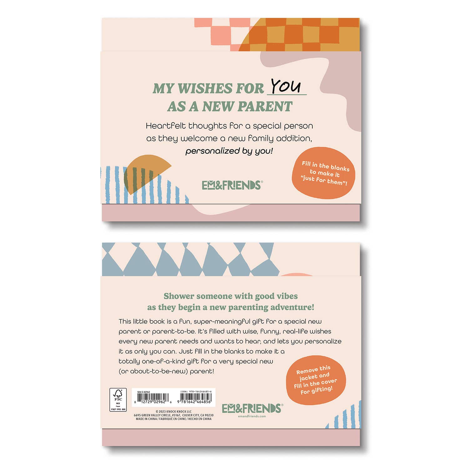 My Wishes for You as a New Parent Fill-in Books