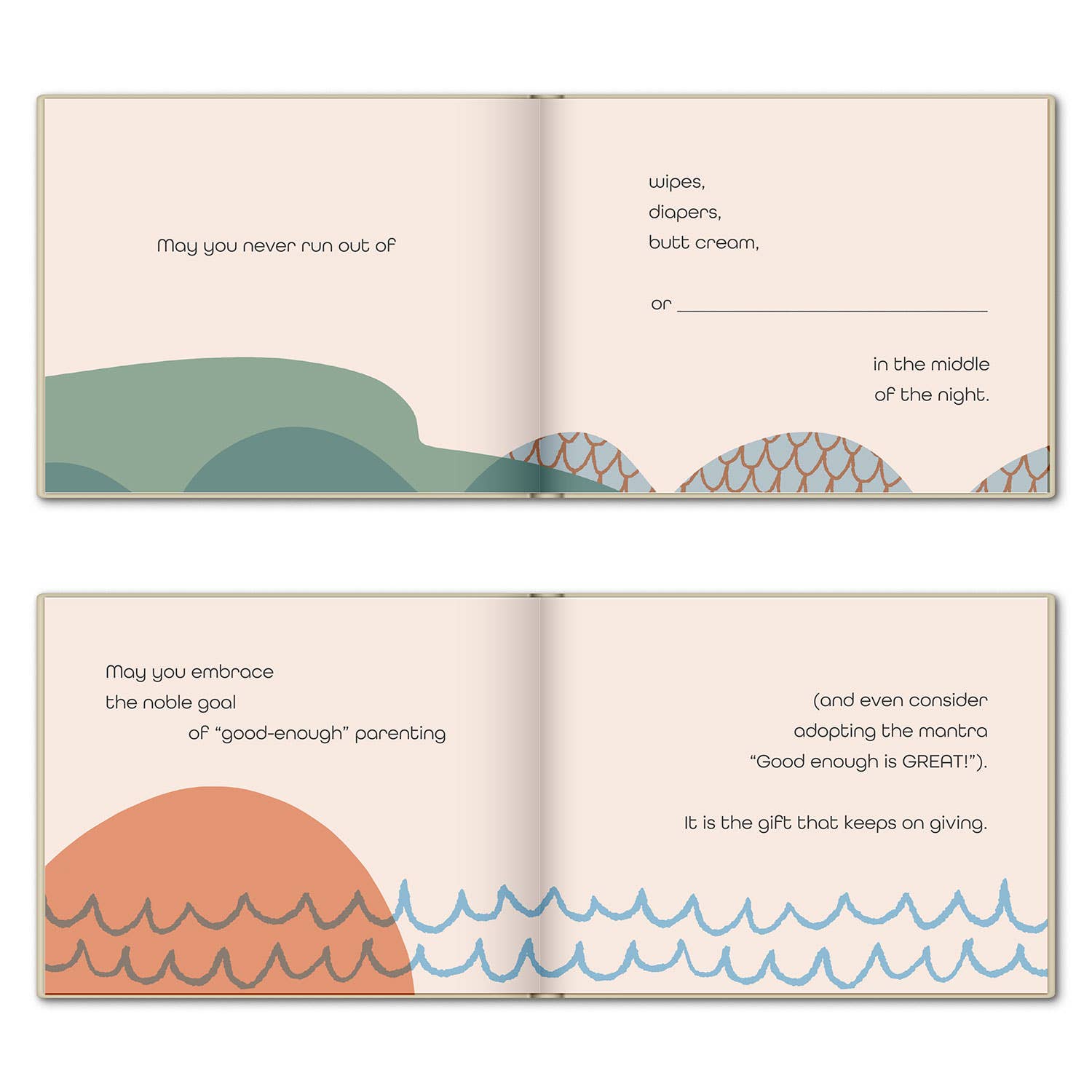 My Wishes for You as a New Parent Fill-in Books