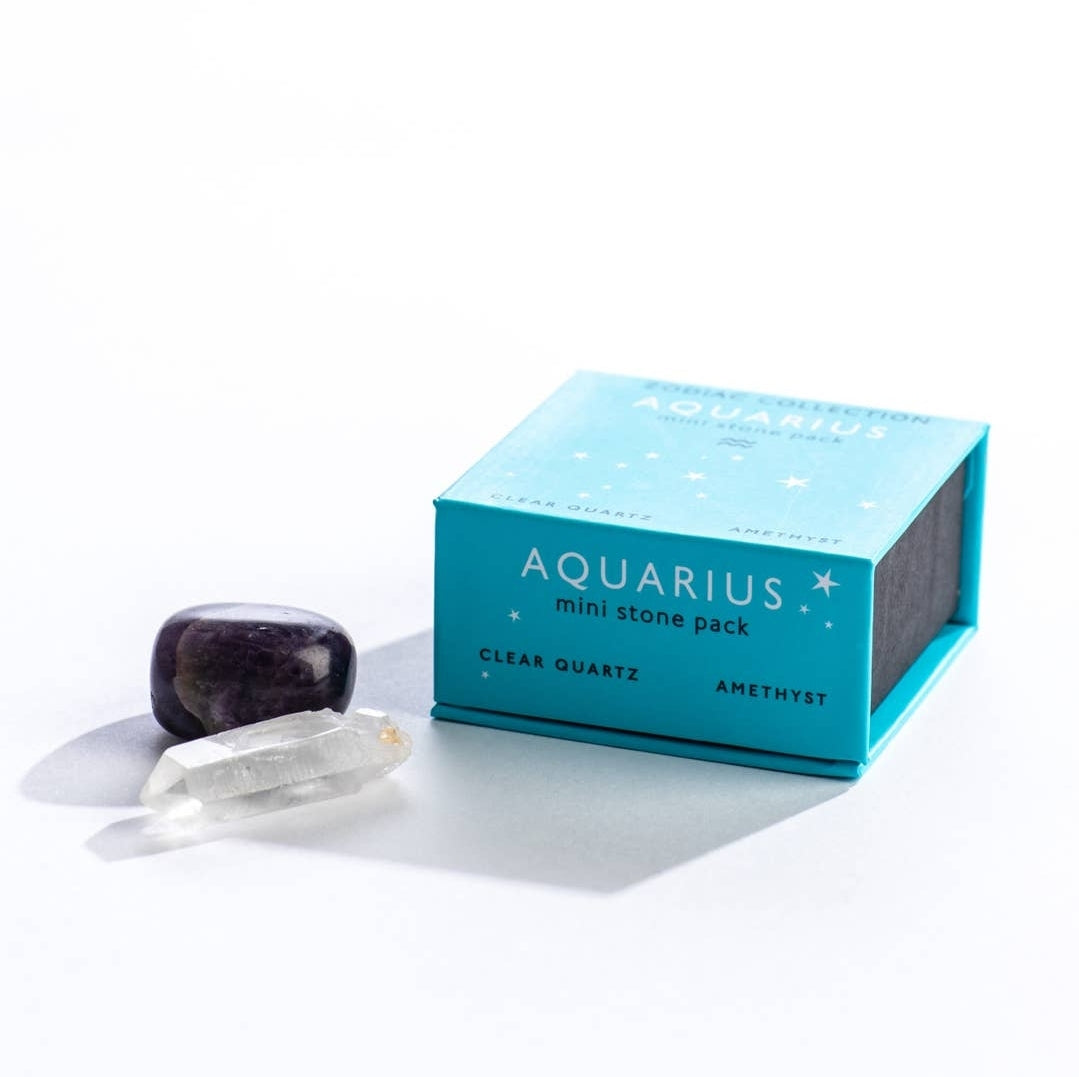 Aquarius Zodiac Mini Crystal Pack