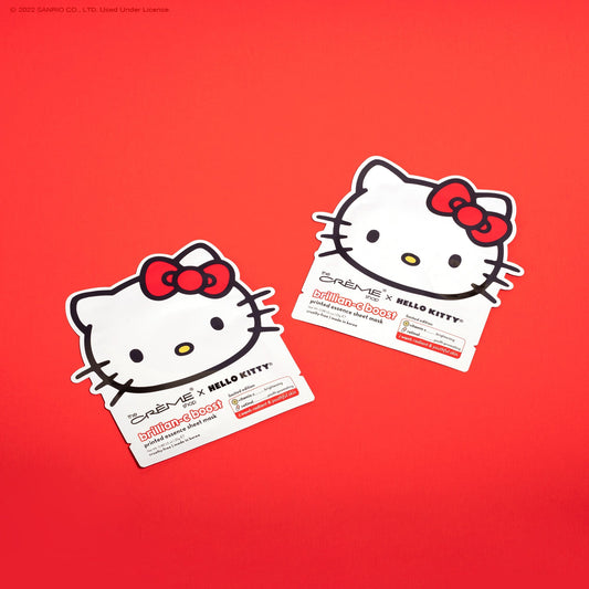 The Crème Shop x Hello Kitty Brillian-C Boost Printed Essence Sheet Mask