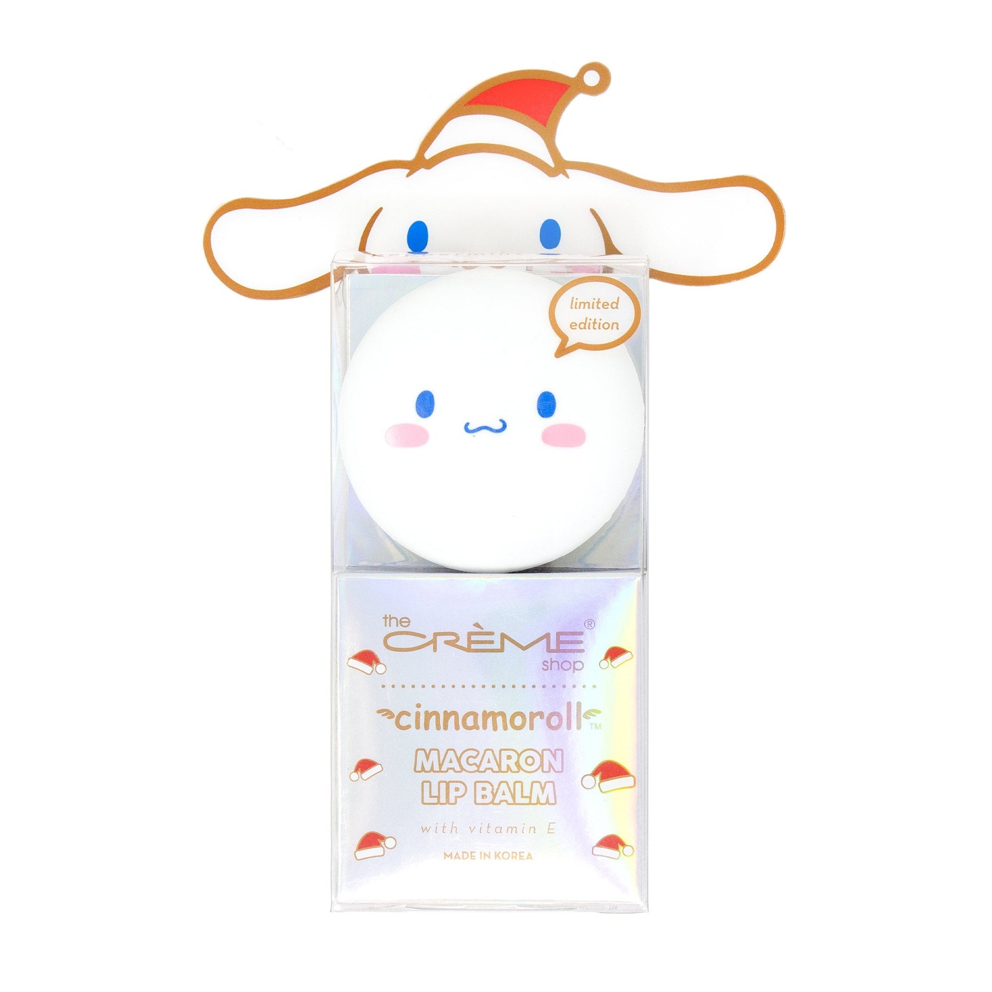 The Crème Shop x Sanrio
Cinnamoroll Macaron Lip Balm - Peppermint Cocoa