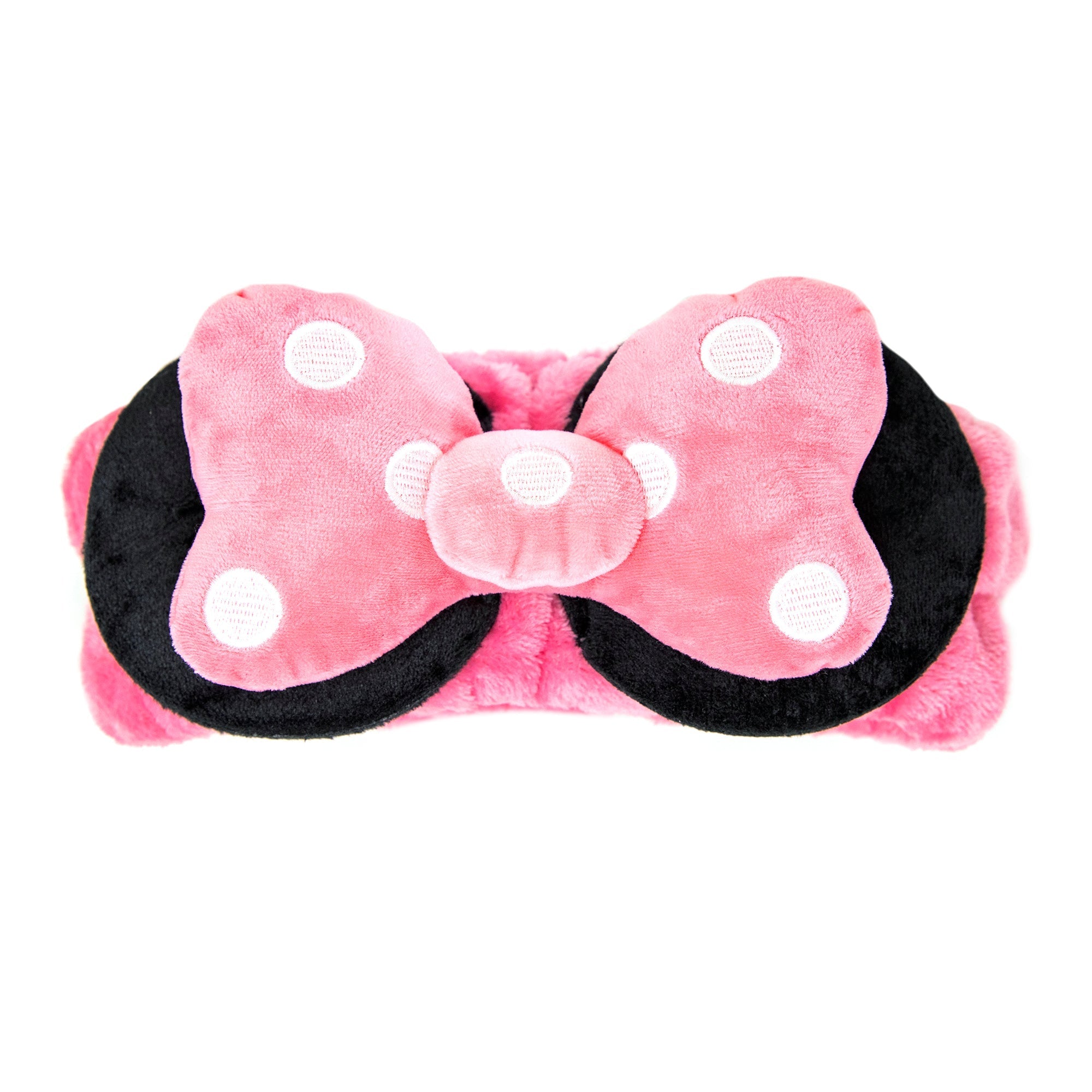 The Crème Shop x Disney 3D Teddy Headyband™ in "Polka Pink"