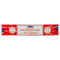 Satya Nag Champa Dragon's Blood Incense Sticks, 15g Pack