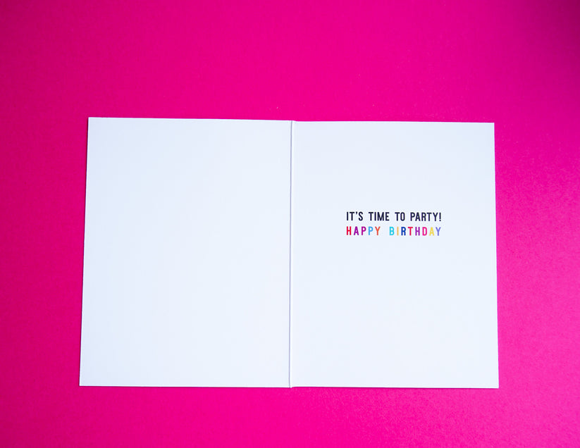 Round Up The Squad Birthday Card