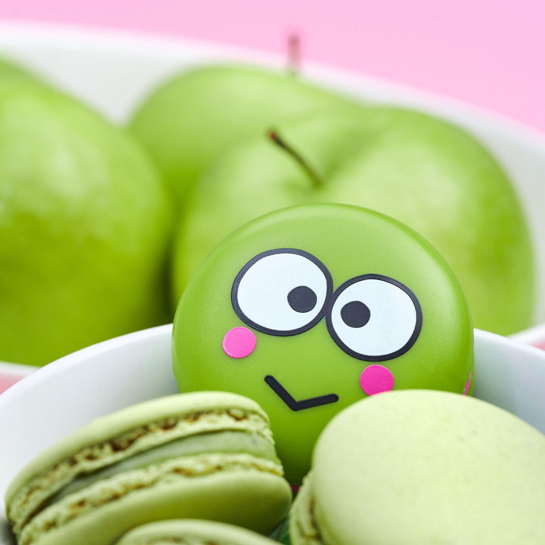 The Crème Shop x Sanrio
Keroppi Macaron Lip Balm - Green Apple A Day