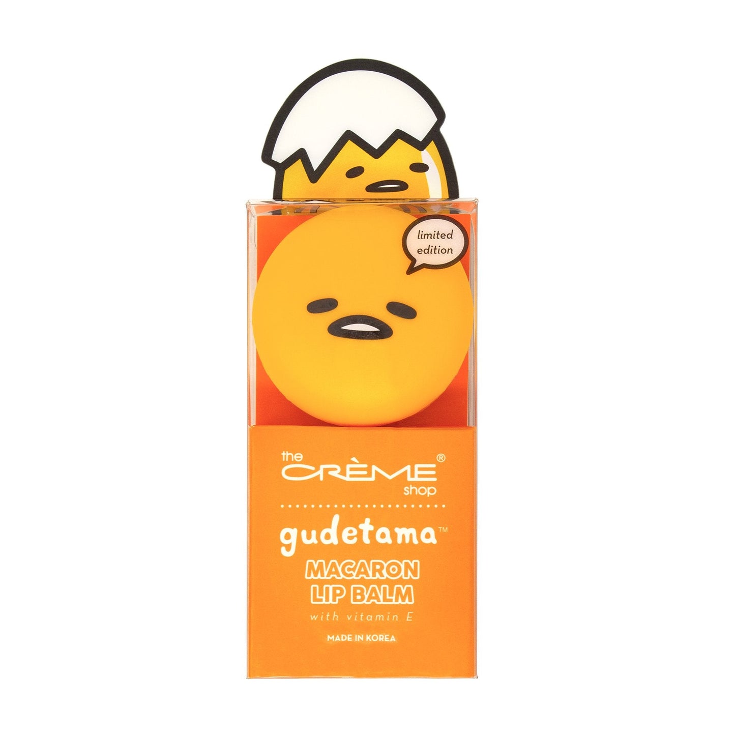 The Crème Shop x Sanrio

Gudetama Macaron Lip Balm - Peach Gummies

