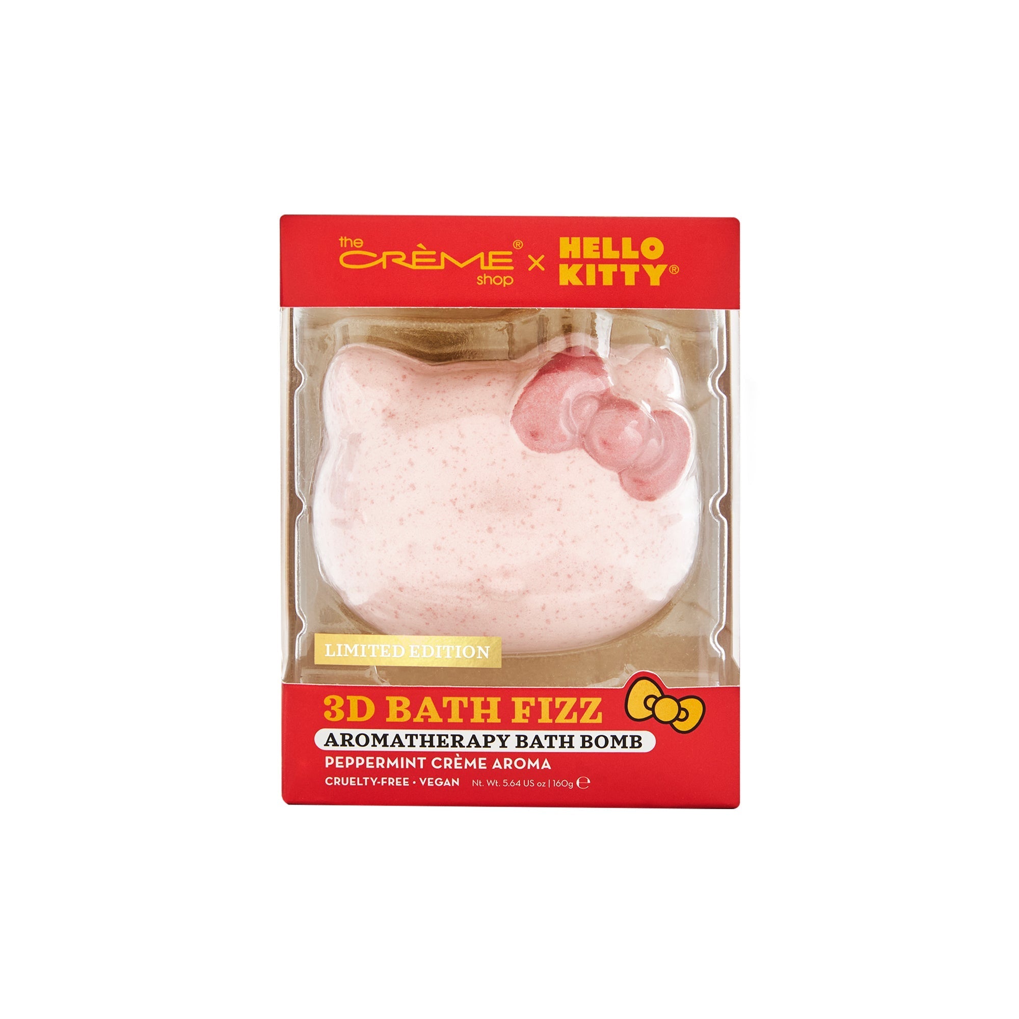 The Crème Shop x Sanrio

Hello Kitty 3D Aromatherapy Fizzy Bath Bomb - Peppermint Crème Aroma

3