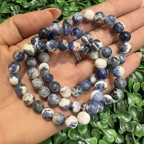 Sodalite 8mm Bead Bracelet