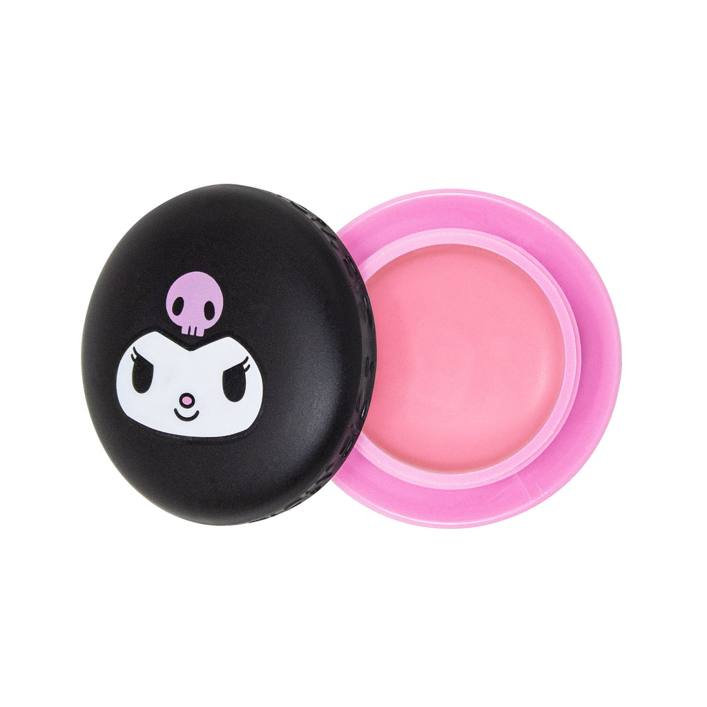 The Crème Shop x Sanrio
The Crème Shop x Kuromi Macaron Lip Balm - Raspberry Cream Puff 3