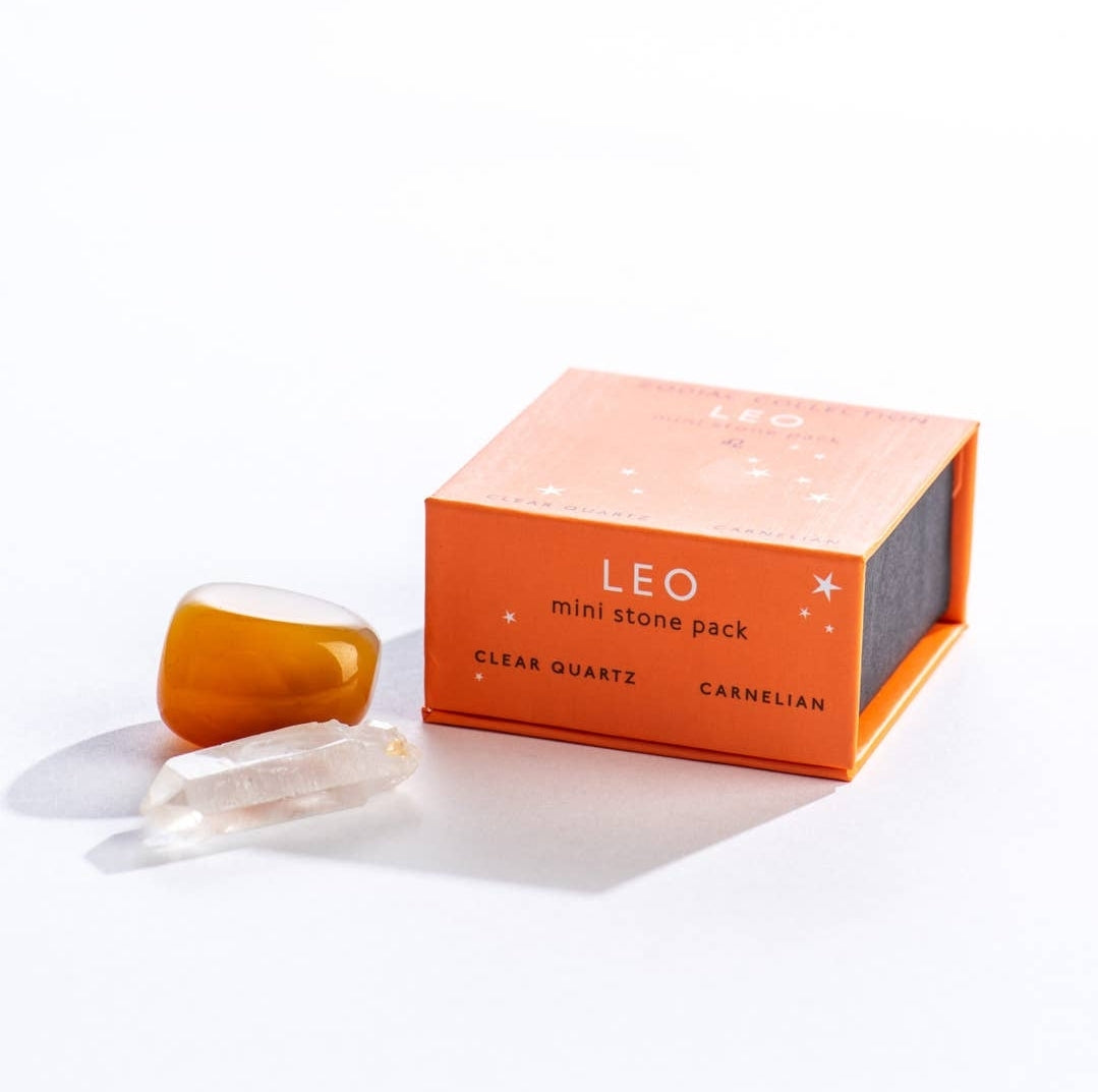 Leo Zodiac Mini Crystal Pack