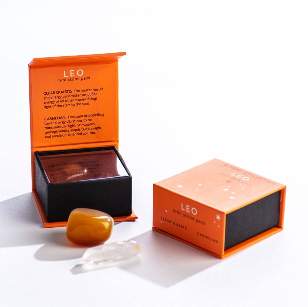 Leo Zodiac Mini Crystal Pack 1