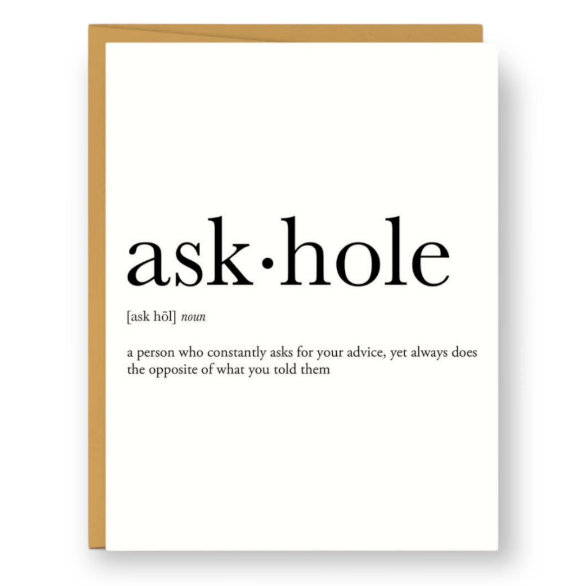 Greeting Cards askhole