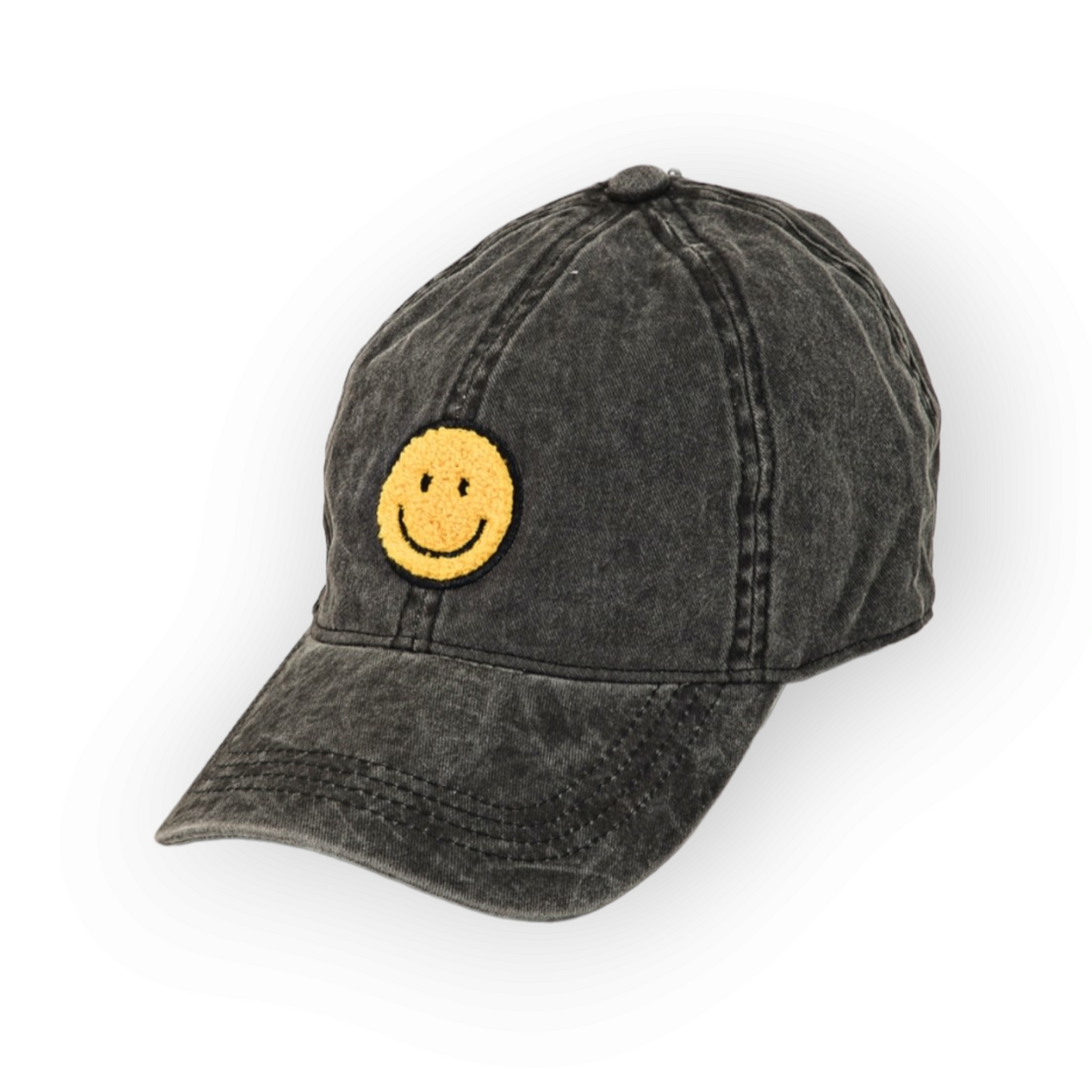 Embroidered Denim Cap