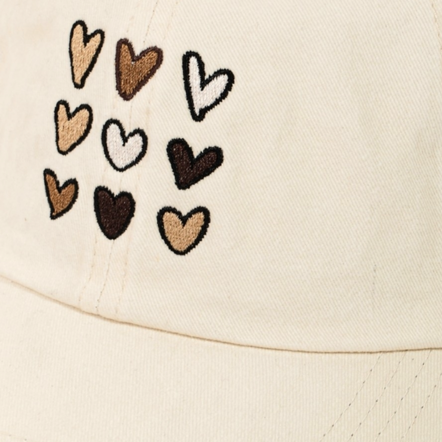 Embroidered Denim Cap