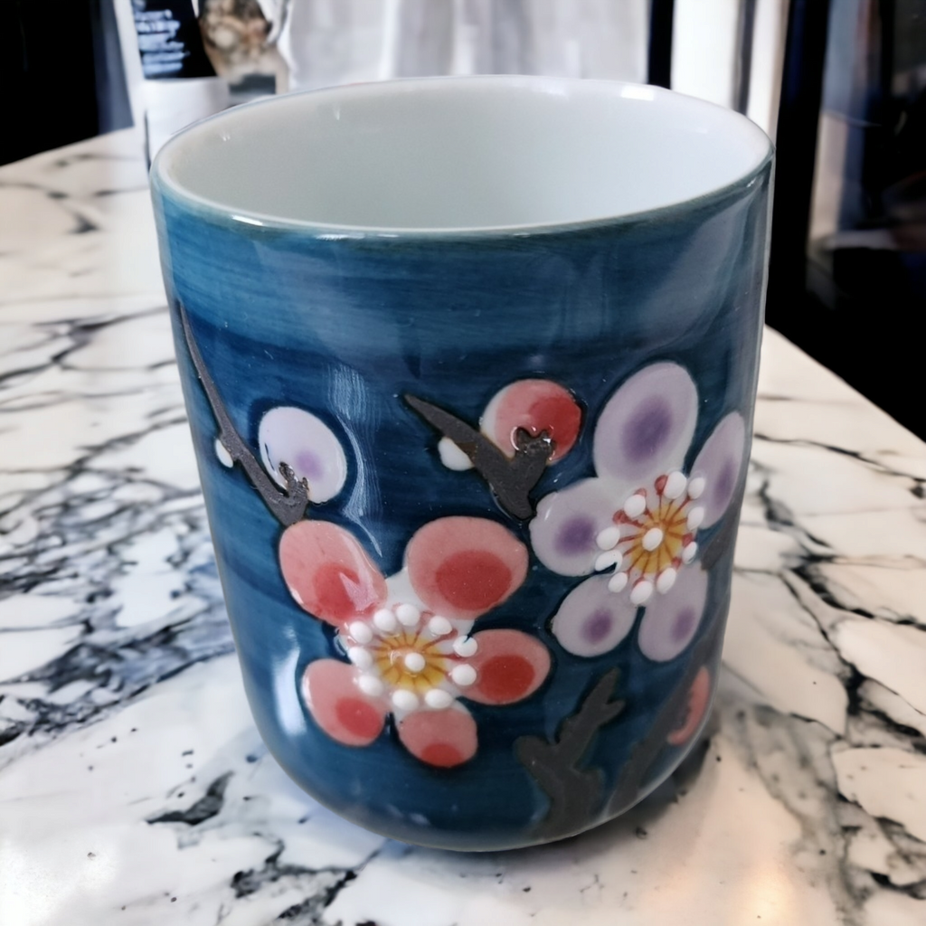 Colorful Blossom Tea Set