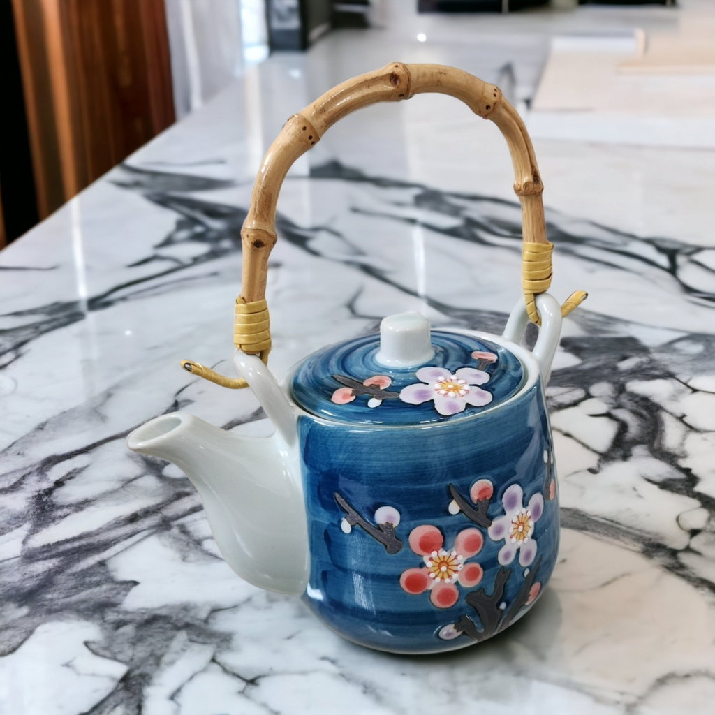 Colorful Blossom Tea Set