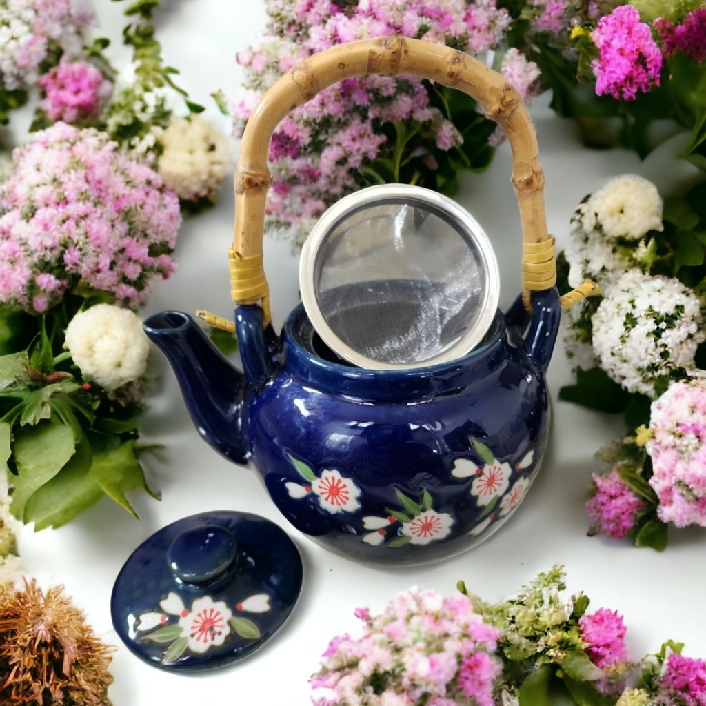 White Blossom Tea Set