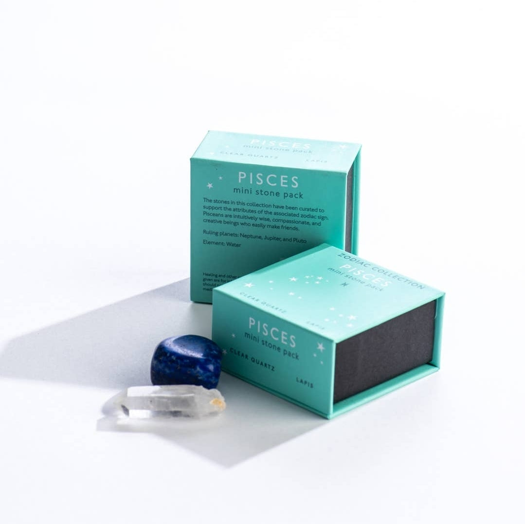 Pisces Zodiac Mini Crystal Pack 1