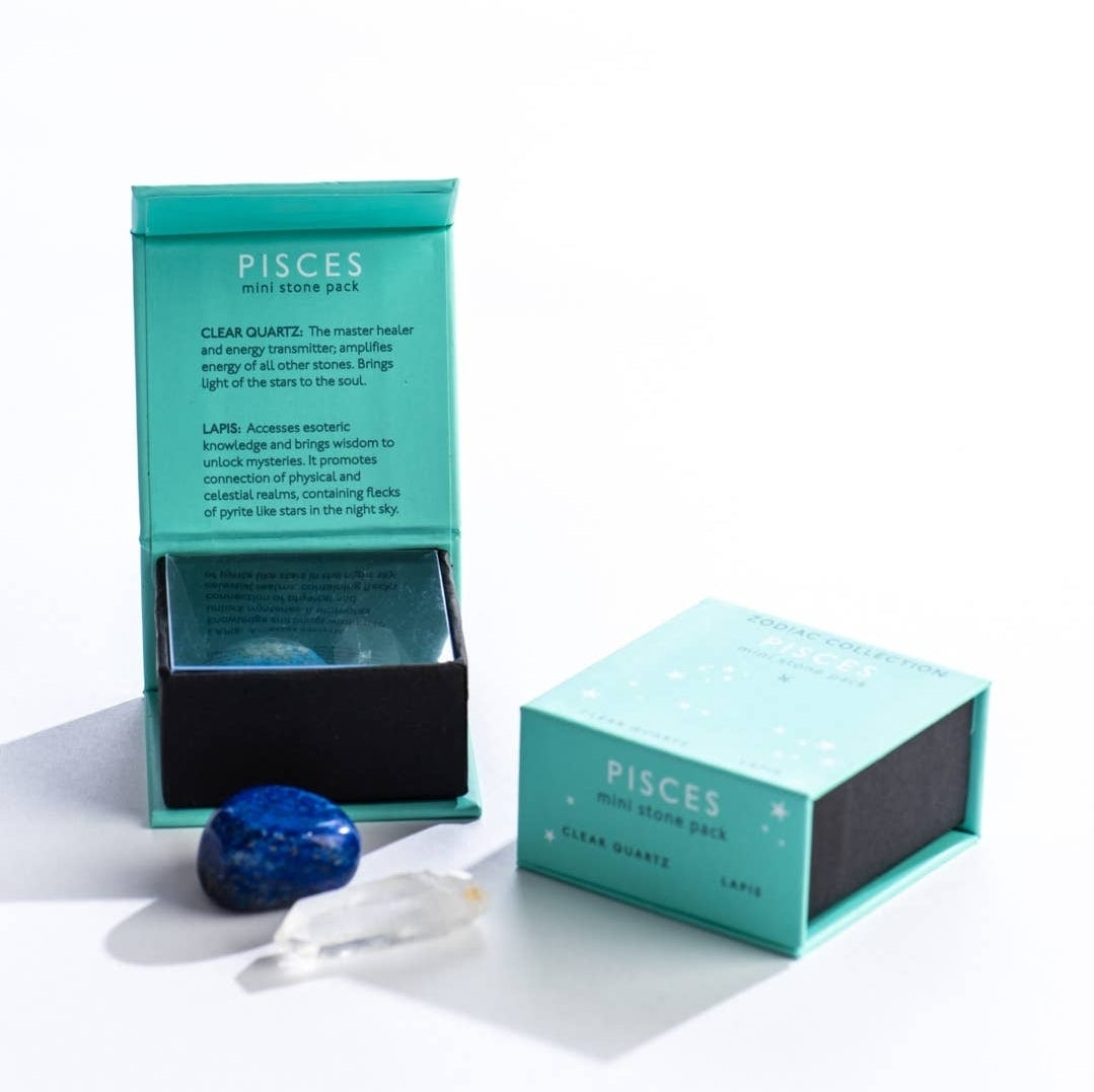 Pisces Zodiac Mini Crystal Pack 2