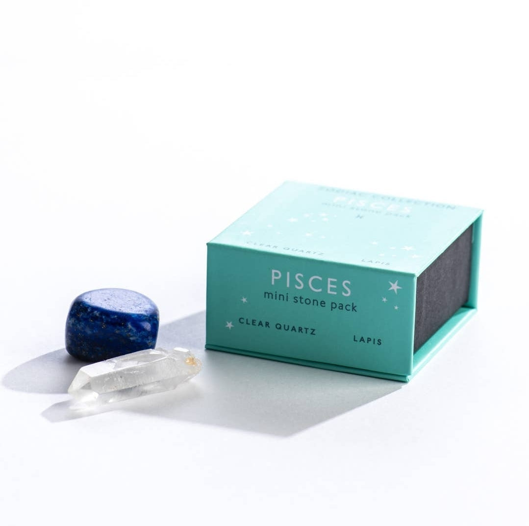 Pisces Zodiac Mini Crystal Pack 3