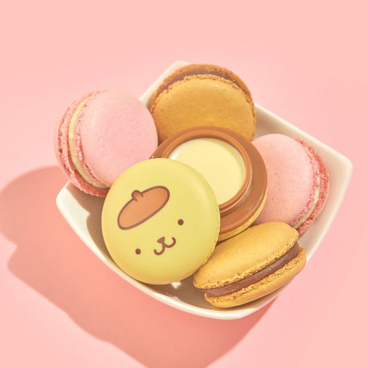 The Crème Shop x Sanrio

Pompompurin Holiday Macaron Lip Balm - Caramel Pudding