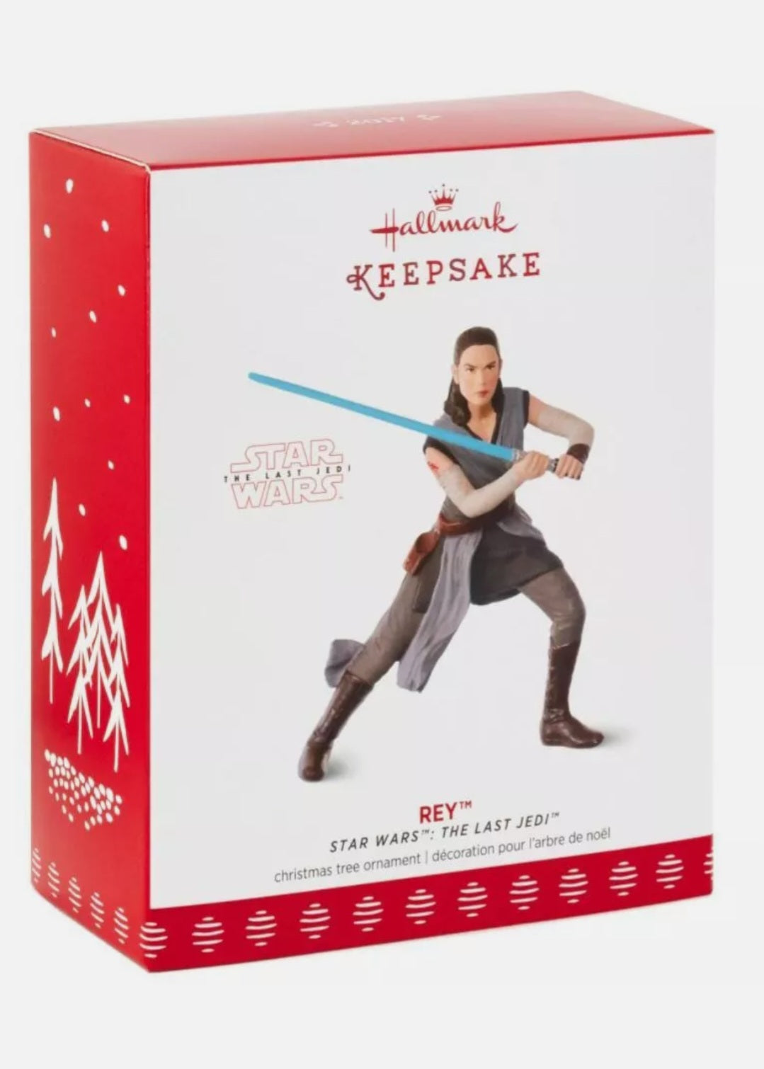 Hallmark Keepsake Star Wars Rey the Last Jedi 2017 Christmas Ornament
