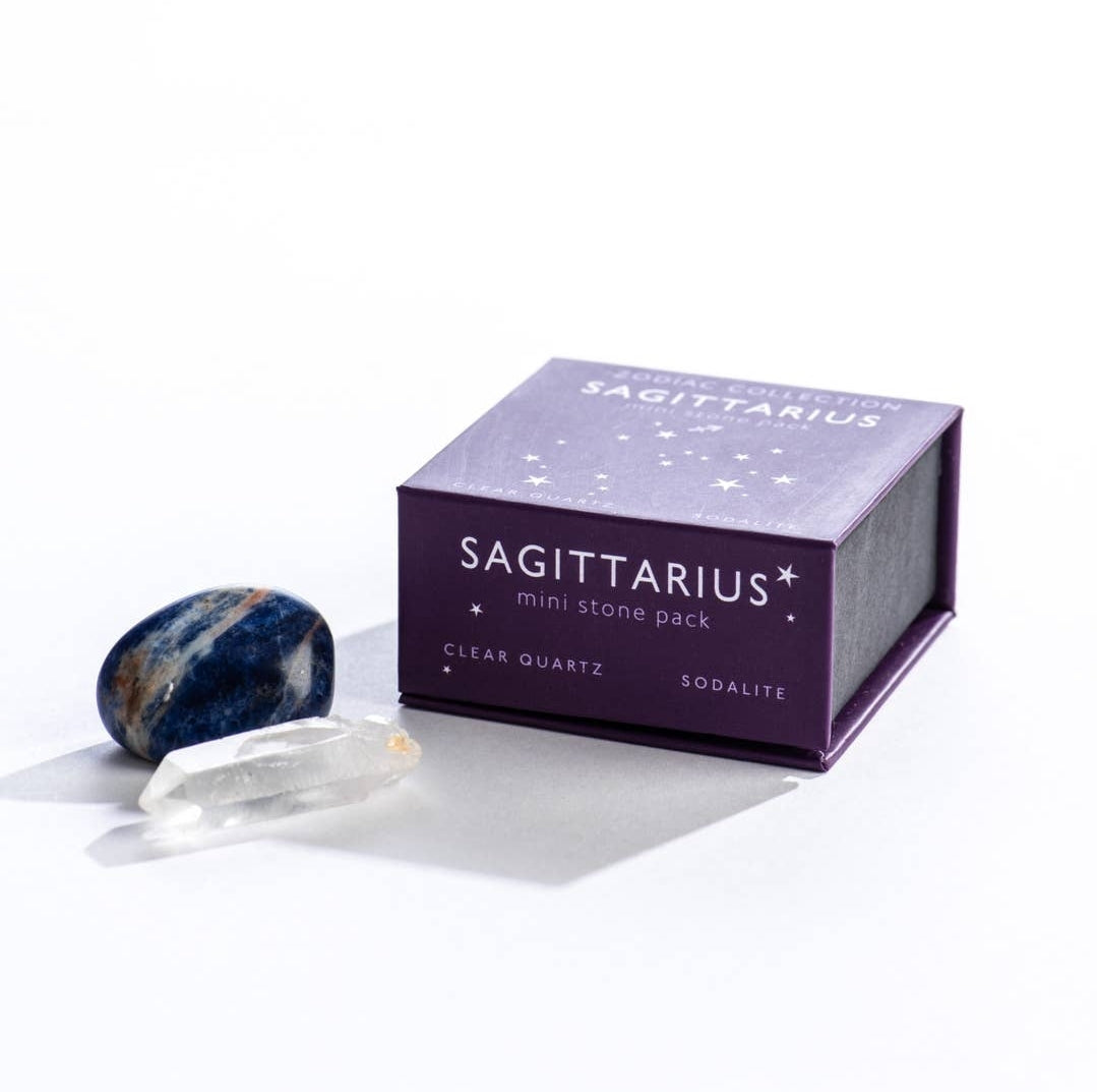 Sagittarius Zodiac Mini Crystal Pack 3