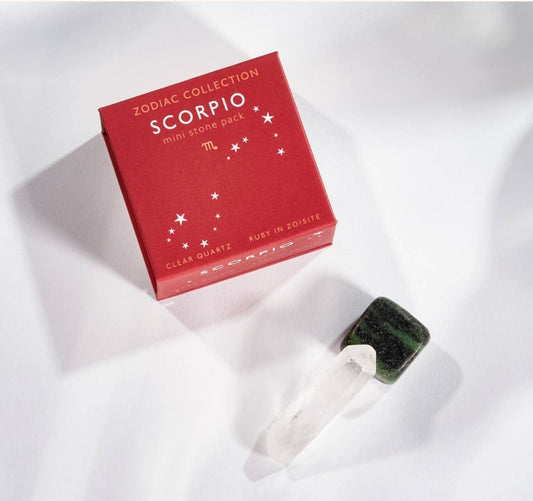 Scorpio Zodiac Mini Crystal Pack